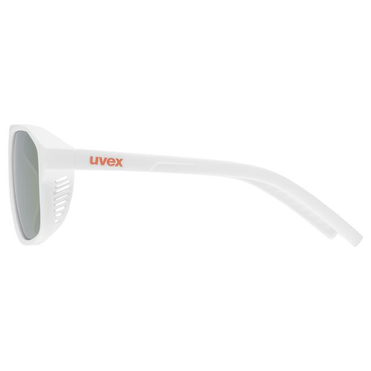 uvex Cosmic Fahrrad / Sport Brille matt weiß/mirror rot 2027