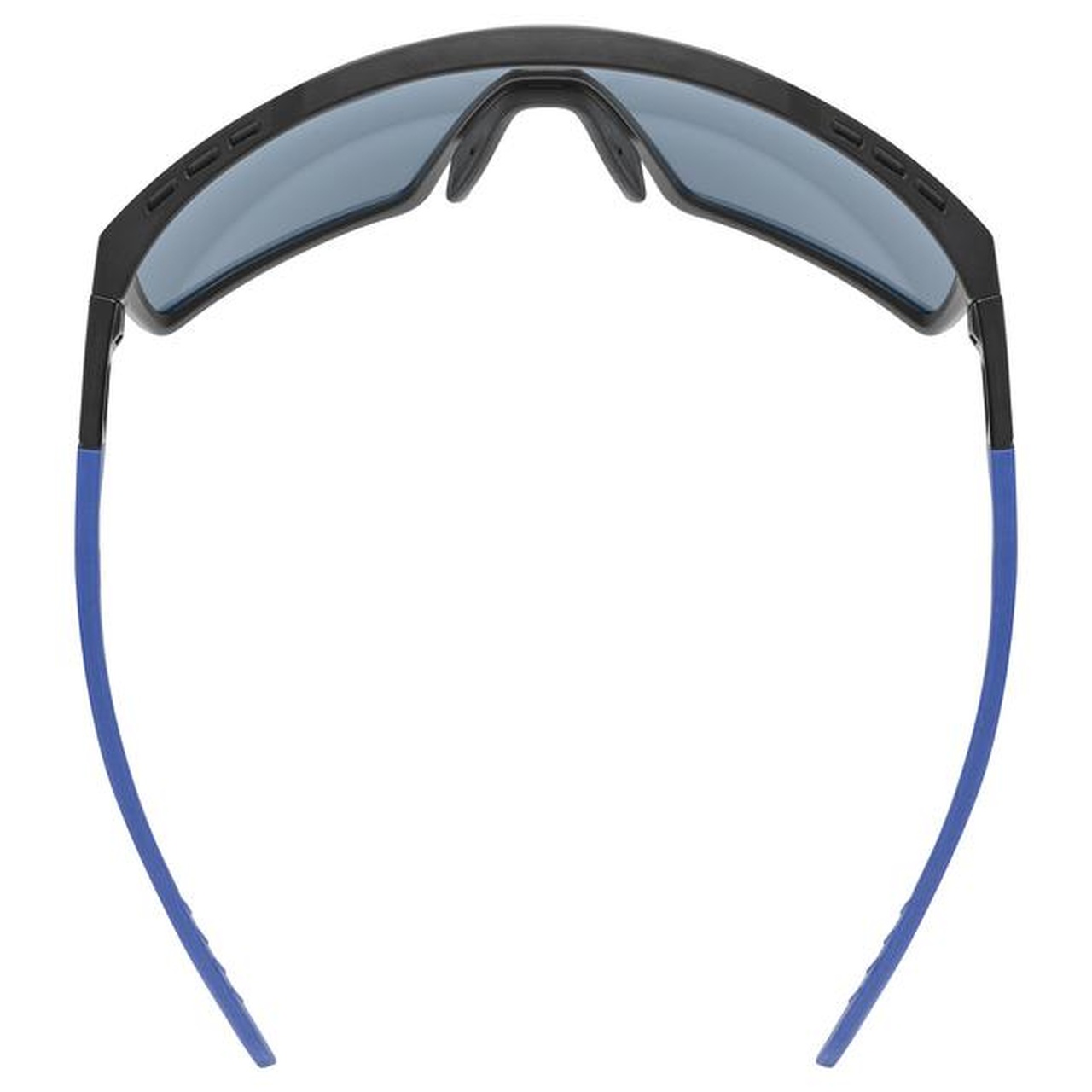 Uvex Mtn Perform Outdoor / Sport Brille matt schwarz/blau/mirror blau