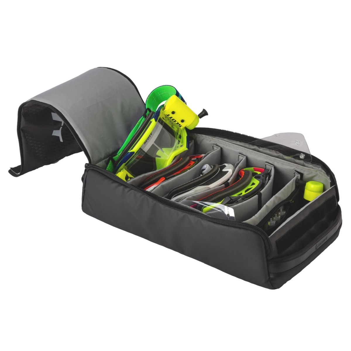 Scott Goggle Case Brillen Box schwarz