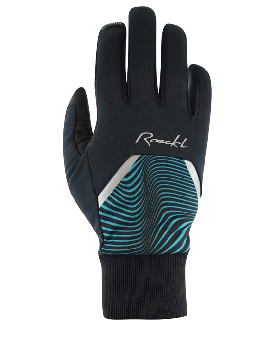 Roeckl Wirsberg Damen Winter Fahrrad Handschuhe lang schwarz/orange 2027
