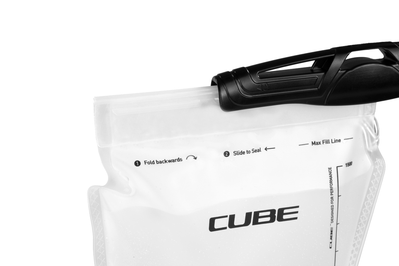 Cube Trinkblase 1.5 Liter transparent