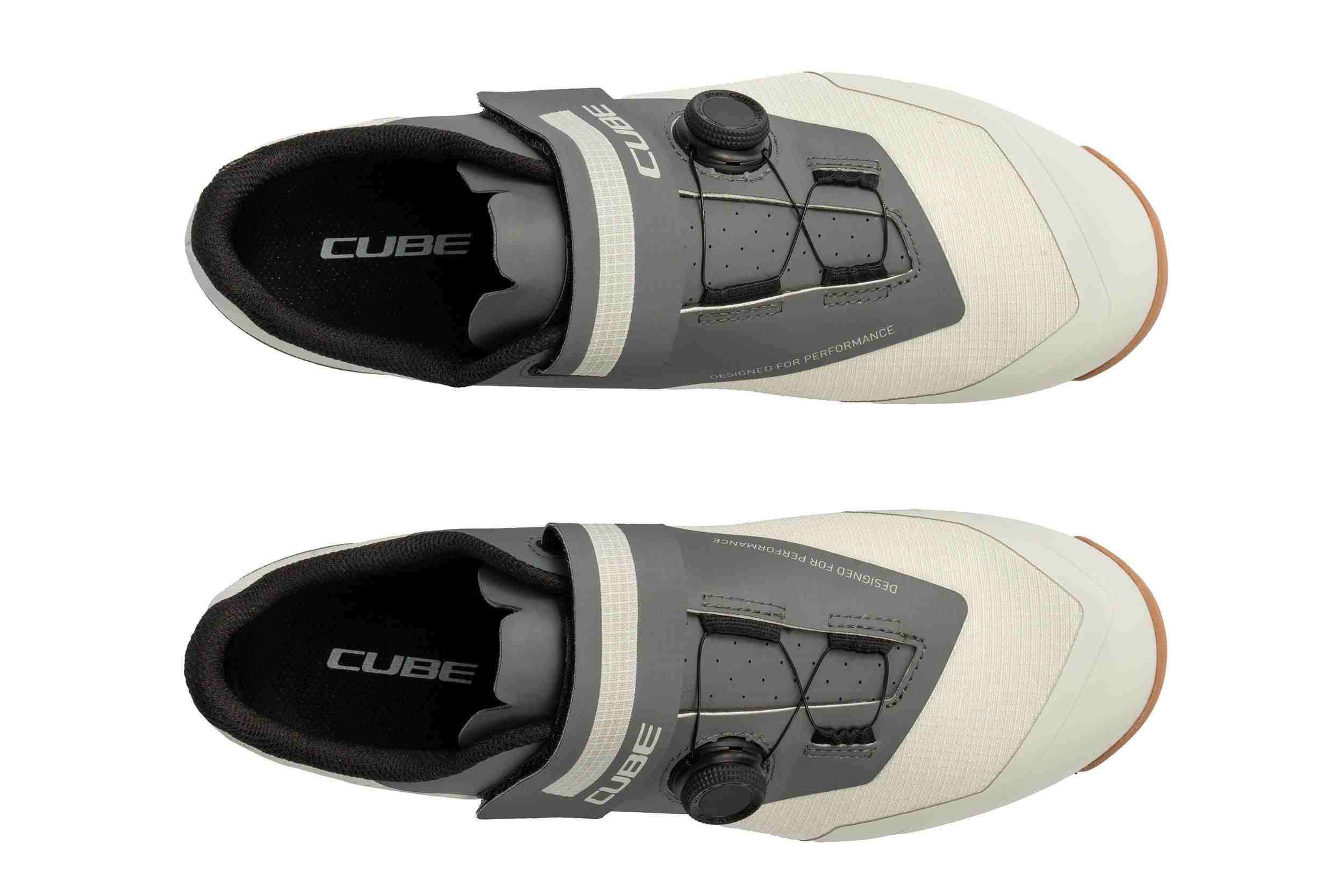 Cube Peak Gravel Fahrrad Schuhe grün/grau 2027