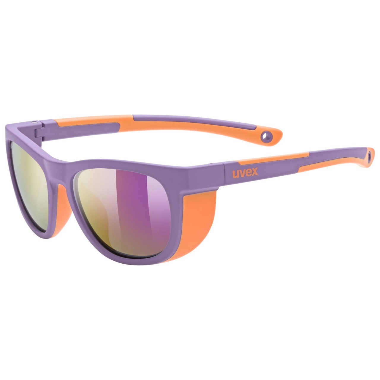 uvex sportstyle 513 Kinder Fahrradbrille matt lila/mirror lila