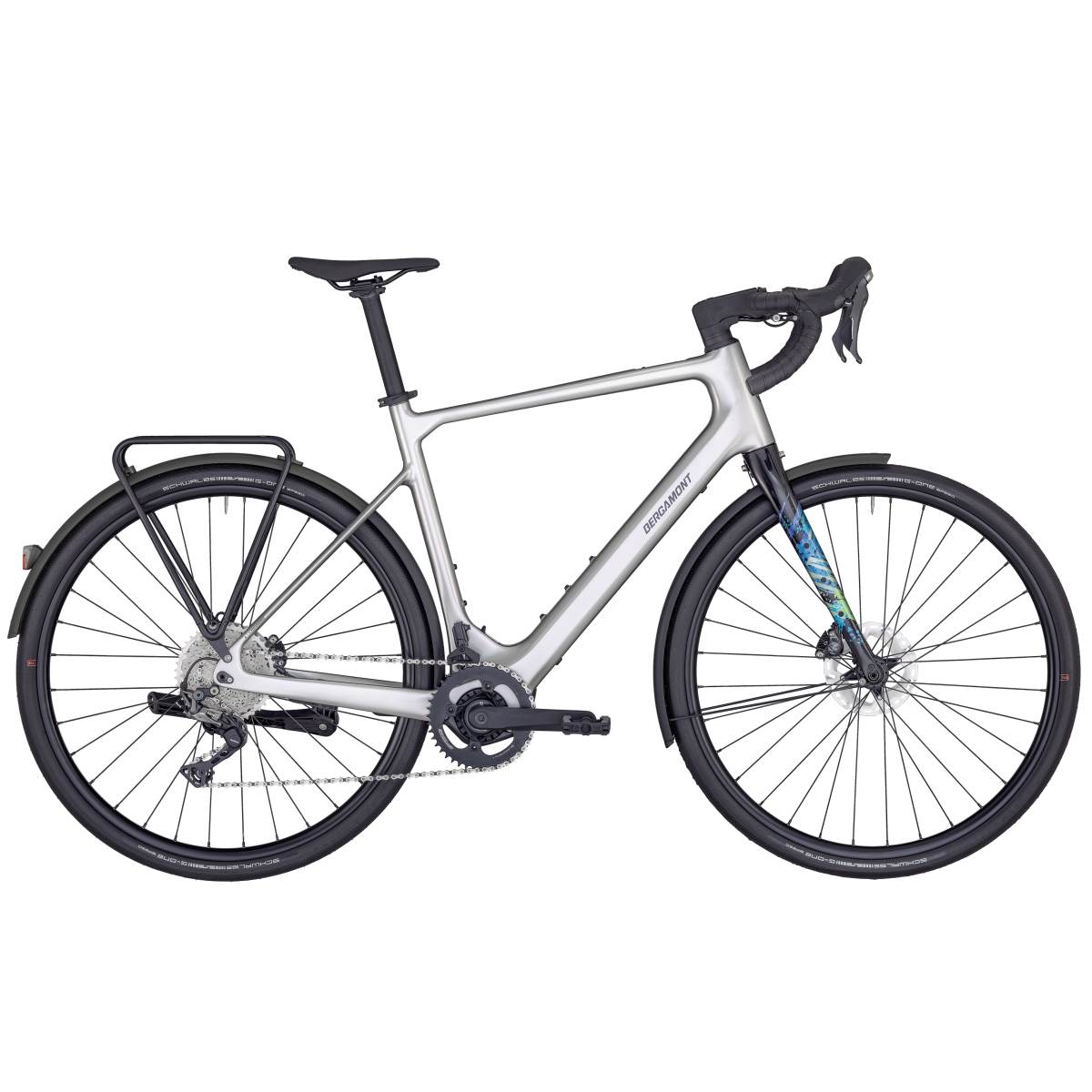 Bergamont E-Grandurance RD Expert Pedelec E-Bike Gravelbike silberfarben 2025