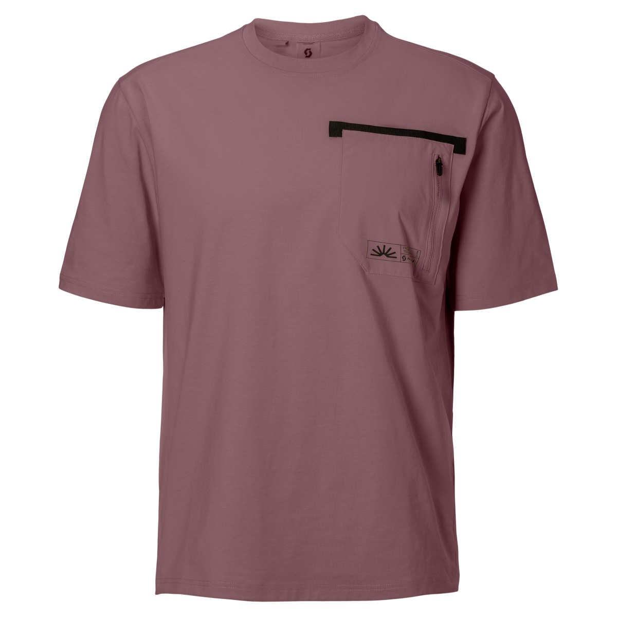 Scott Defined DRI Wool Escape Outdoor / Sport Shirt kurzarm clay lila 2027
