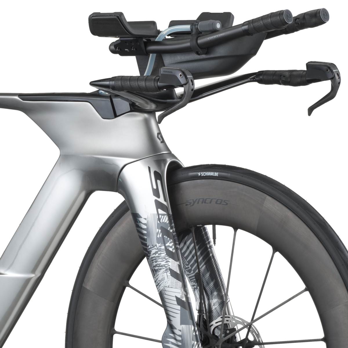 Scott Plasma RC Ultimate Carbon Triathlon / Zeitfahrrad silberfarben 2026