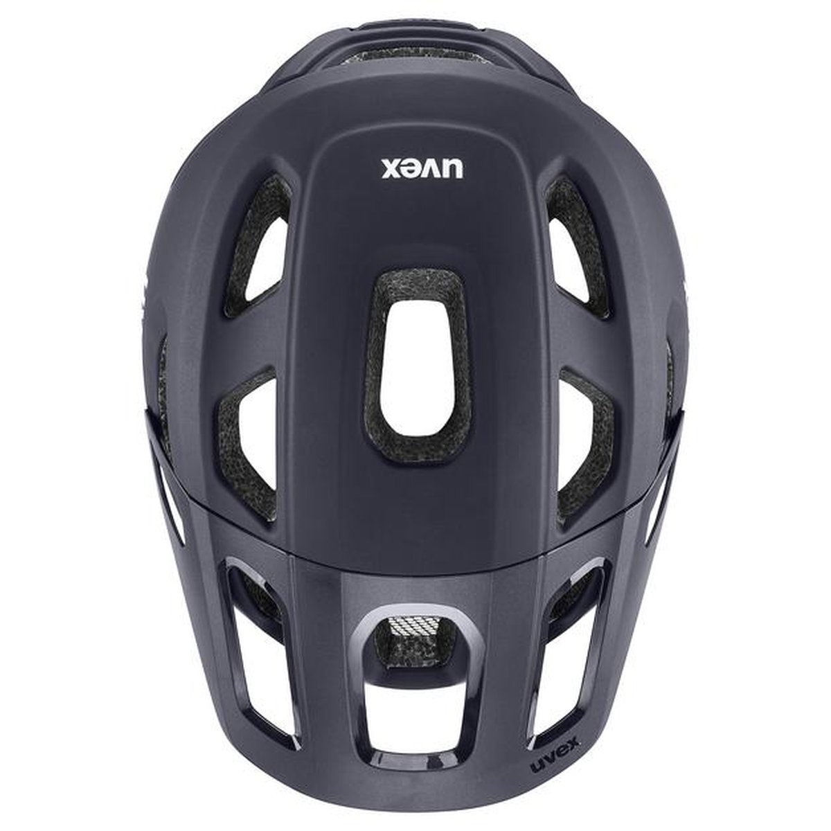 Uvex React MTB Fahrrad Helm matt blau 2026