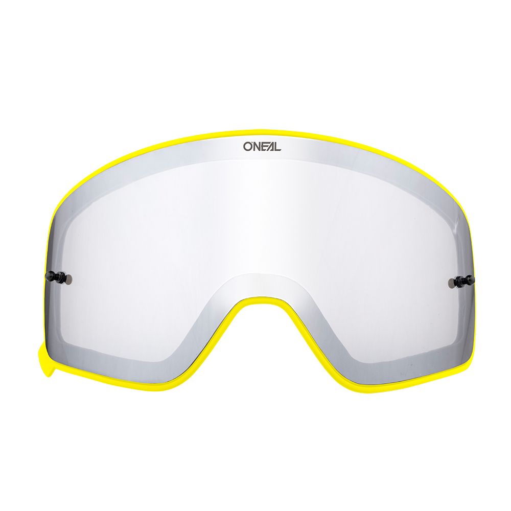 O'neal Spare Lens Ersatzscheibe für B50 Goggle gelb/mirror silberfarben Oneal