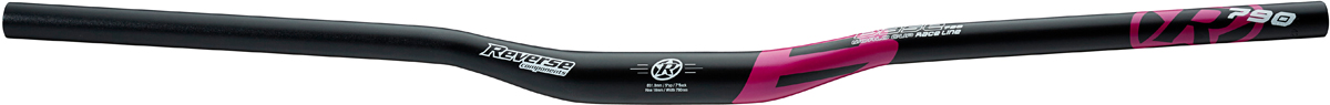 Reverse Base Fahrrad Lenker 31.8mm 790mm schwarz/pink
