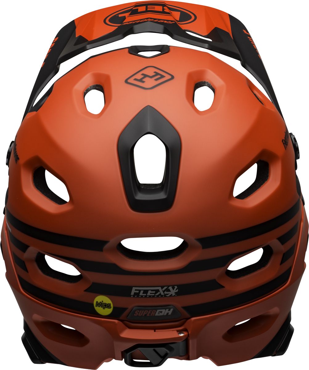 Bell Super DH MIPS Fahrrad Helm rot/schwarz 2025