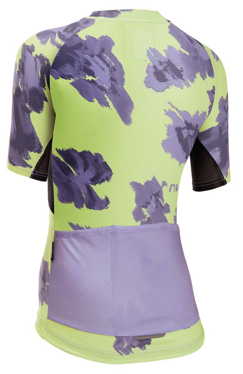 Northwave Force Evo Damen Fahrrad Trikot kurz grün/lila 2025