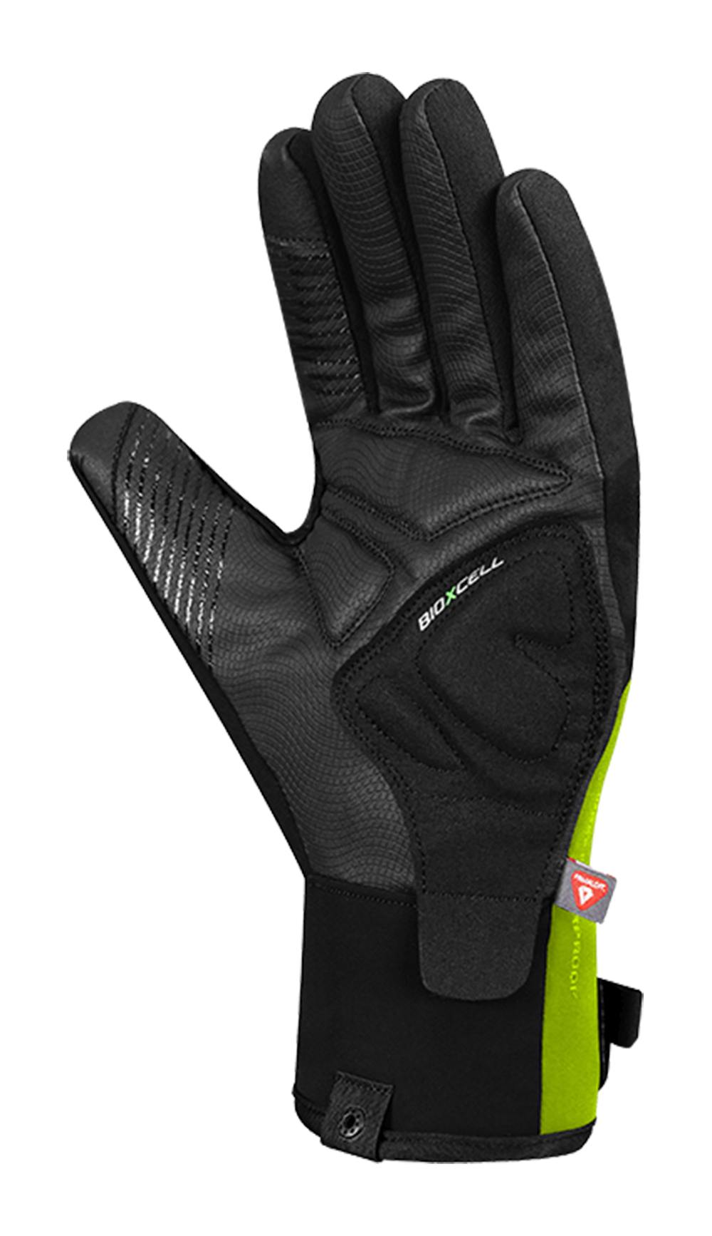 Chiba BioXCell Warm Winter Winter Fahrradhandschuhe lang neongelb 2027