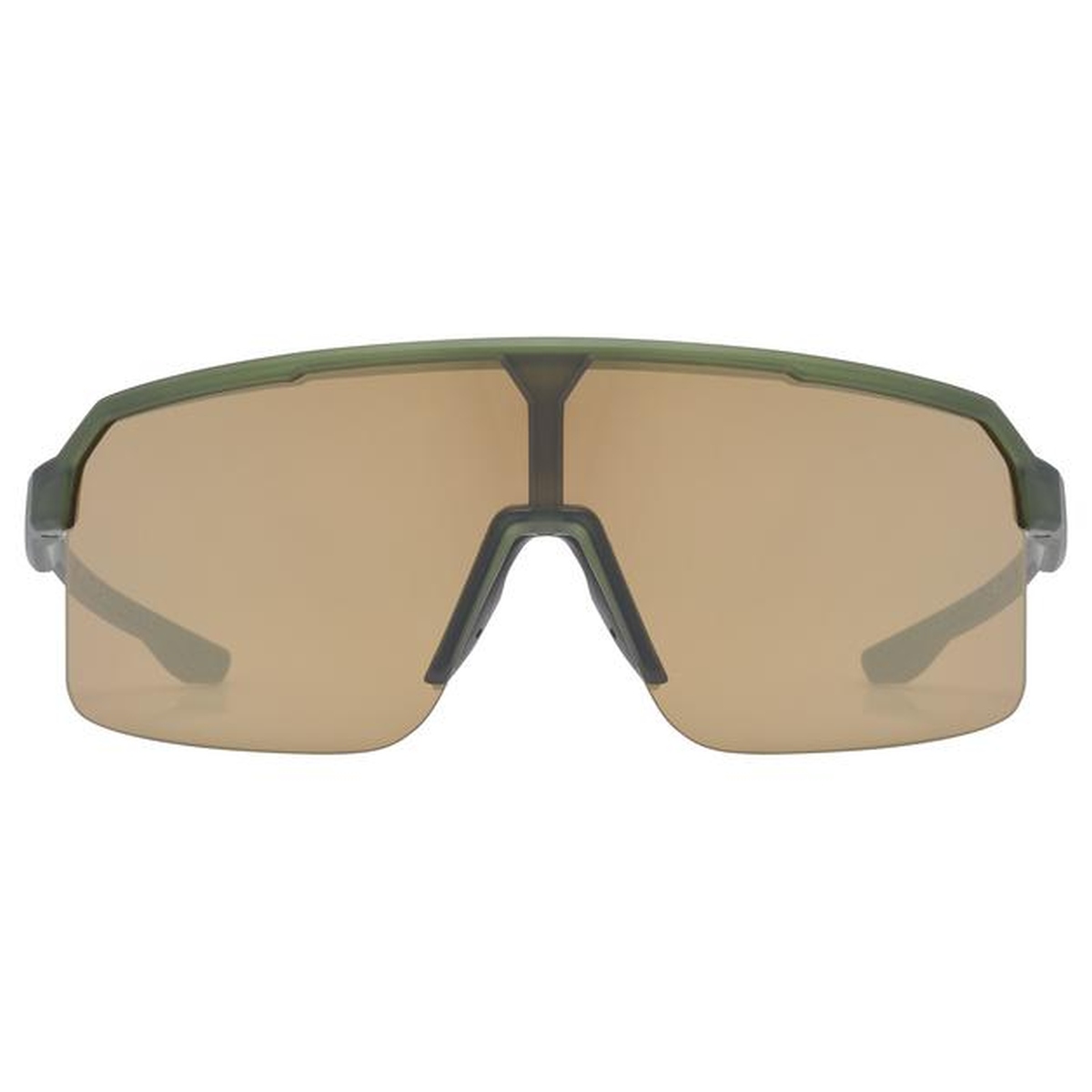 uvex Ramp Fahrrad / Sport Brille matt olive grün/mirror goldfarben 2027