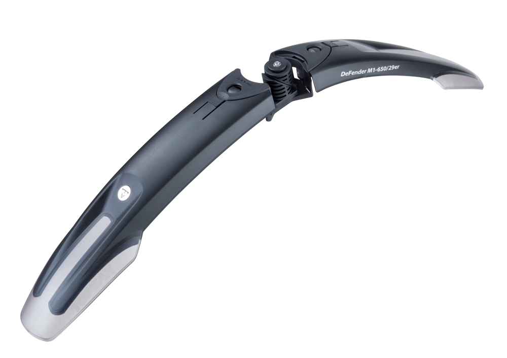 Topeak DeFender M1 Vorderrad-Schutzblech für 27,5'' und 26'' MTB Fahrrad