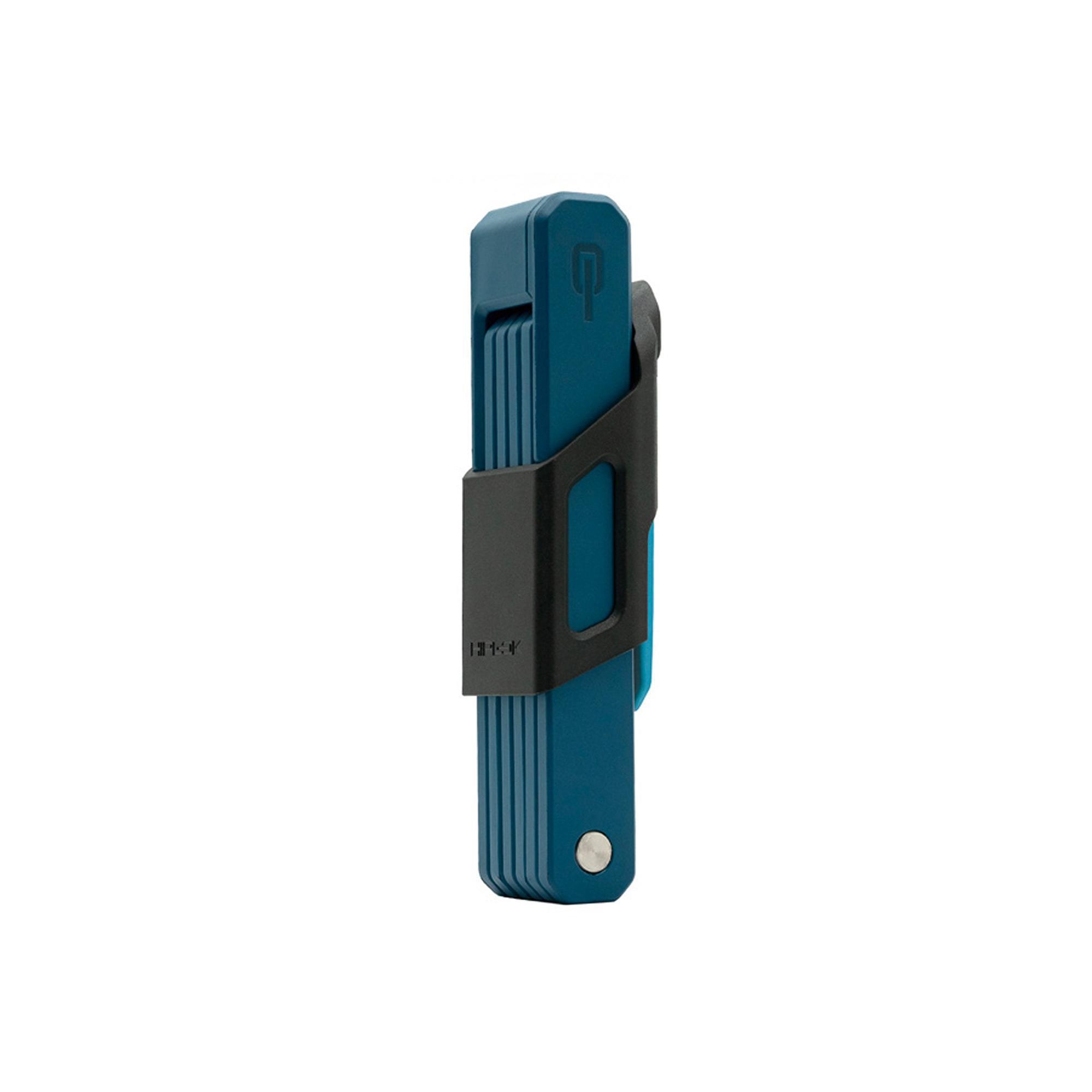 Hiplok Switch 85cm Fahrrad Faltschloss blau
