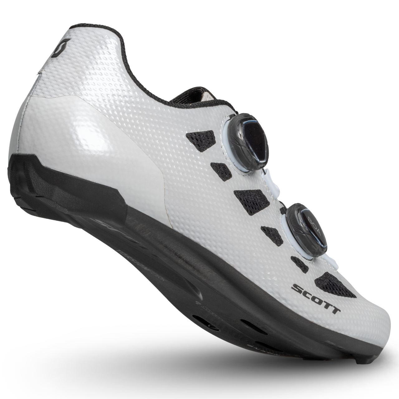 Scott Road Vertec Damen Rennrad Fahrrad Schuhe weiß/schwarz 2025