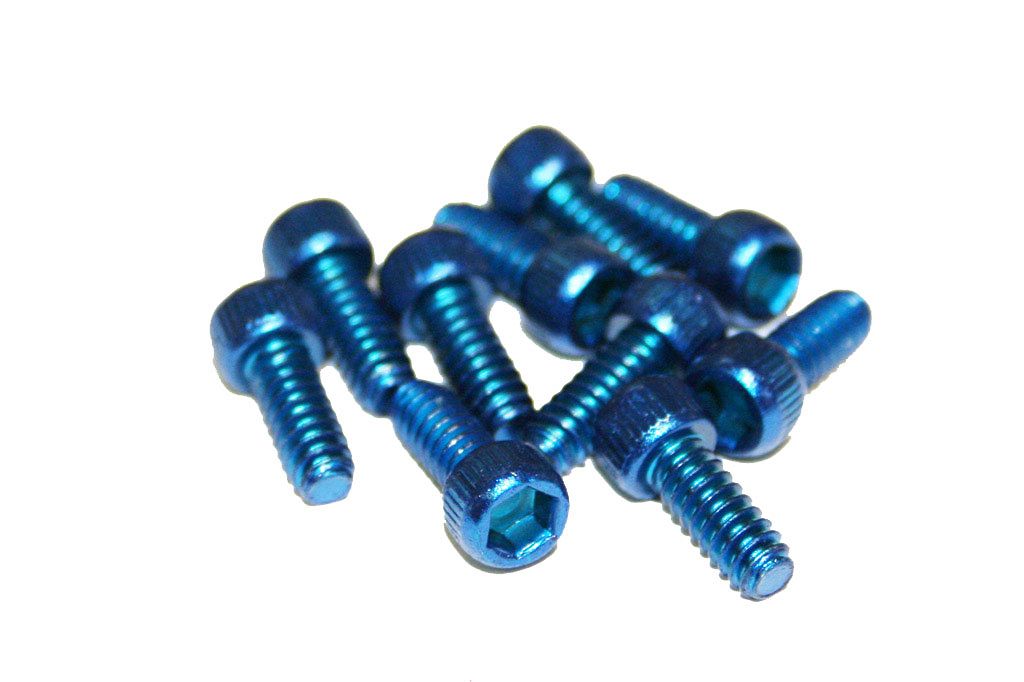 Reverse Escape Pro + Black One Pedal Stahl Pin Set US blau
