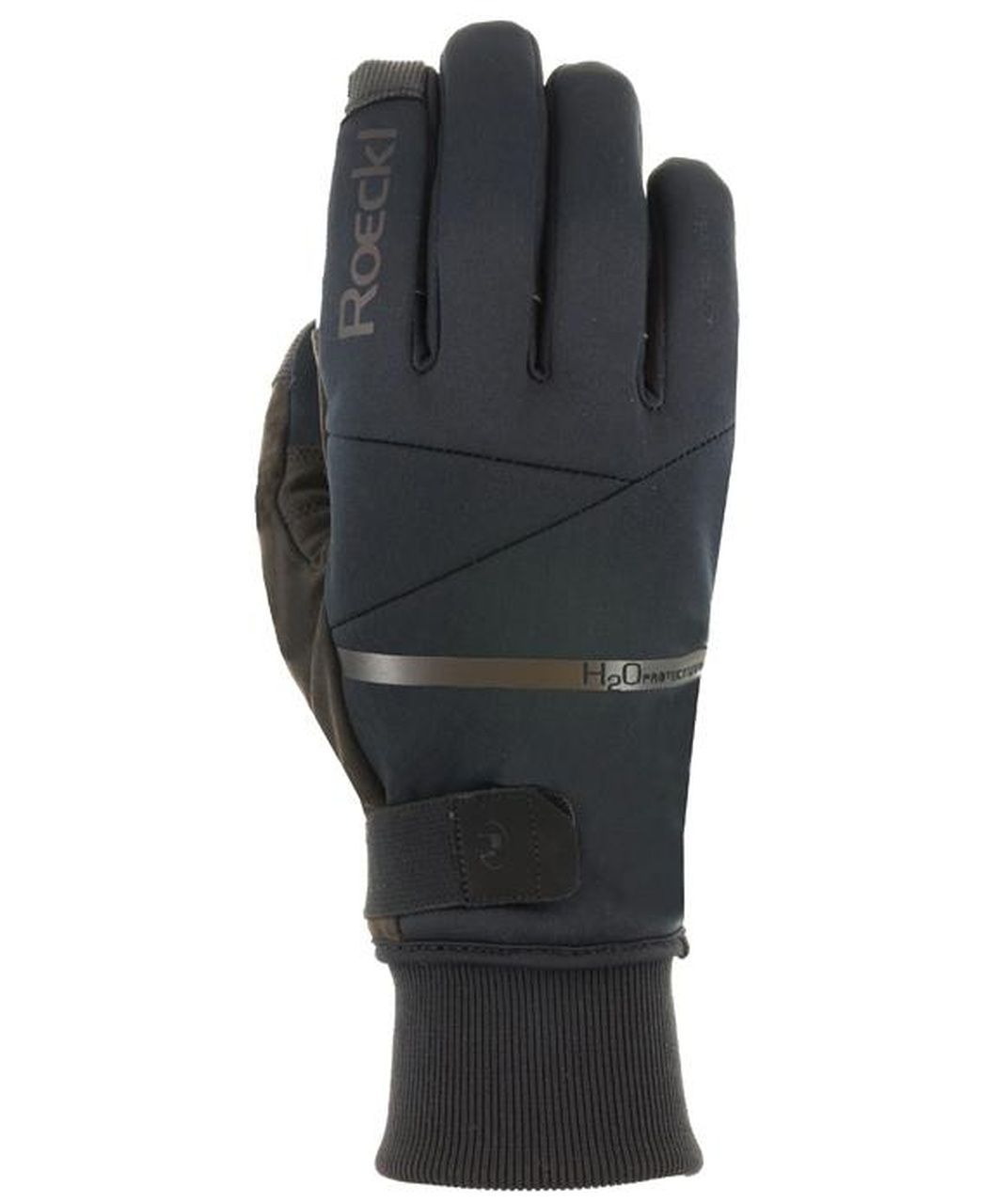 Roeckl Vuno Winter Fahrrad Handschuhe lang schwarz 2023