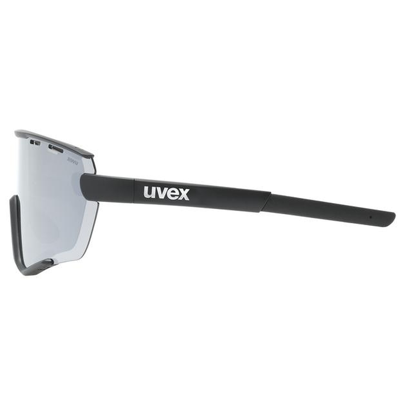 Uvex Sportstyle 236 Set Fahrrad / Sport Brille matt schwarz/mirror silberfarben