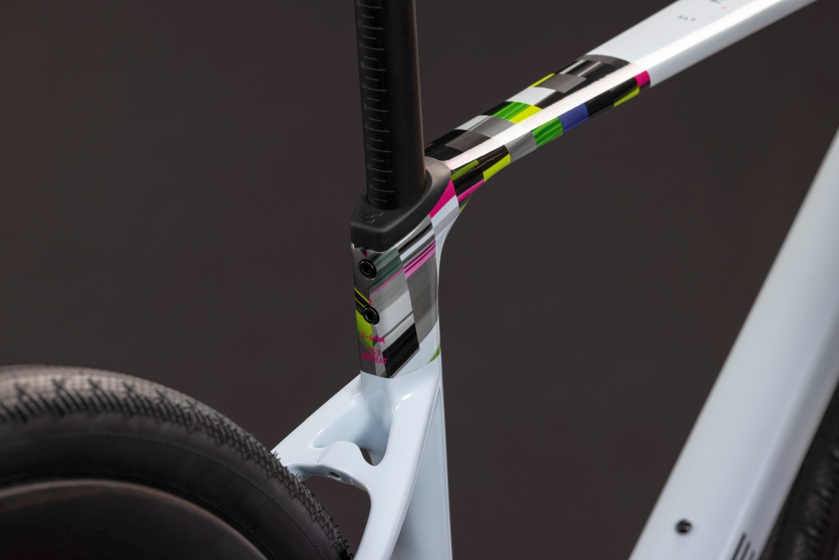 Cube Nuroad C:62 SLT Carbon Gravelbike glacier/magenta 2027