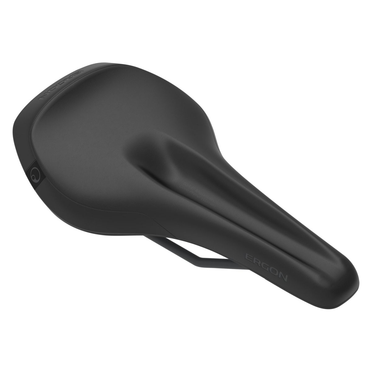 Ergon SM E-Mountain Core Prime ergonomischer Damen E-Bike Fahrrad Sattel schwarz