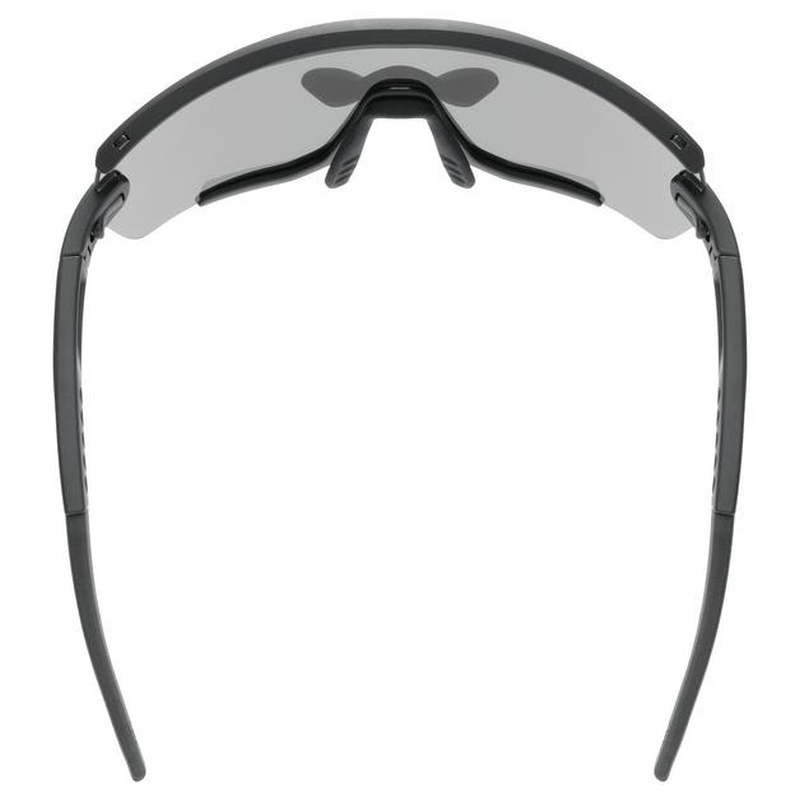 Uvex Sportstyle 236 Set Fahrrad / Sport Brille matt schwarz/mirror silberfarben