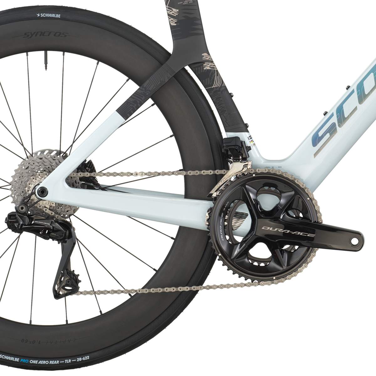 Scott Foil RC Pro Carbon Rennrad cumulus weiß/schwarz 2026
