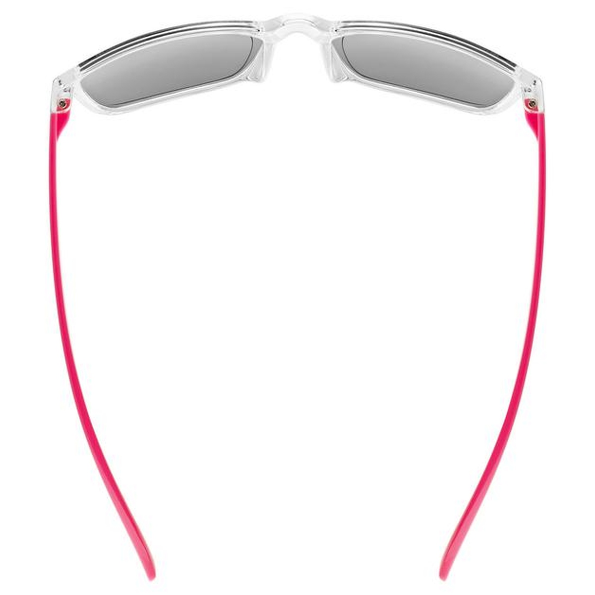 Uvex Rookie Kinder Fahrrad / Freizeit Brille klar pink/mirror pink