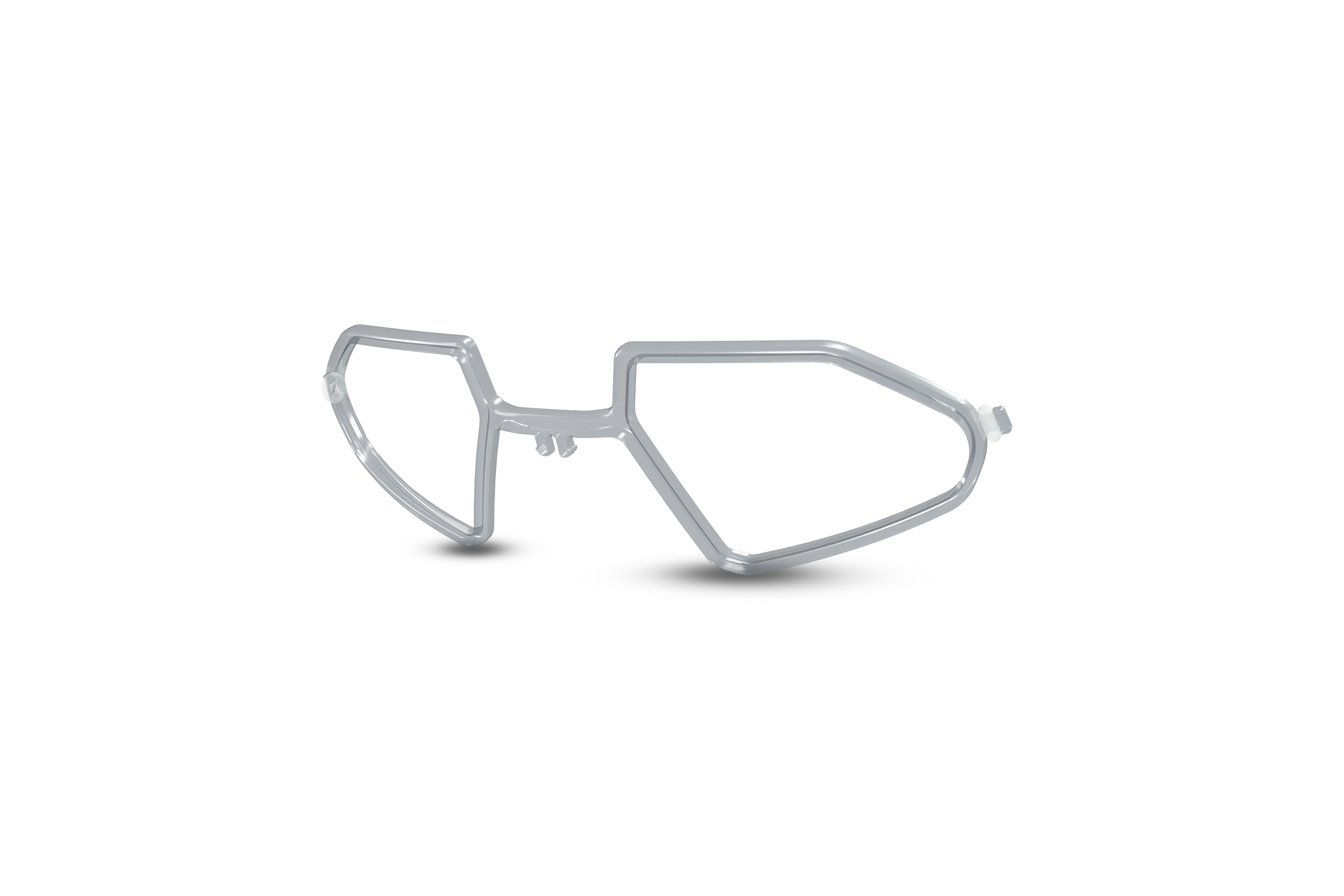 Cube Litening Fahrradbrille Sehstärkeneinsatz transluzent weiß