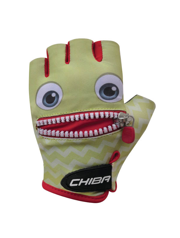 Chiba Cool Kids Kinder Fahrrad Handschuhe kurz gelb 2027