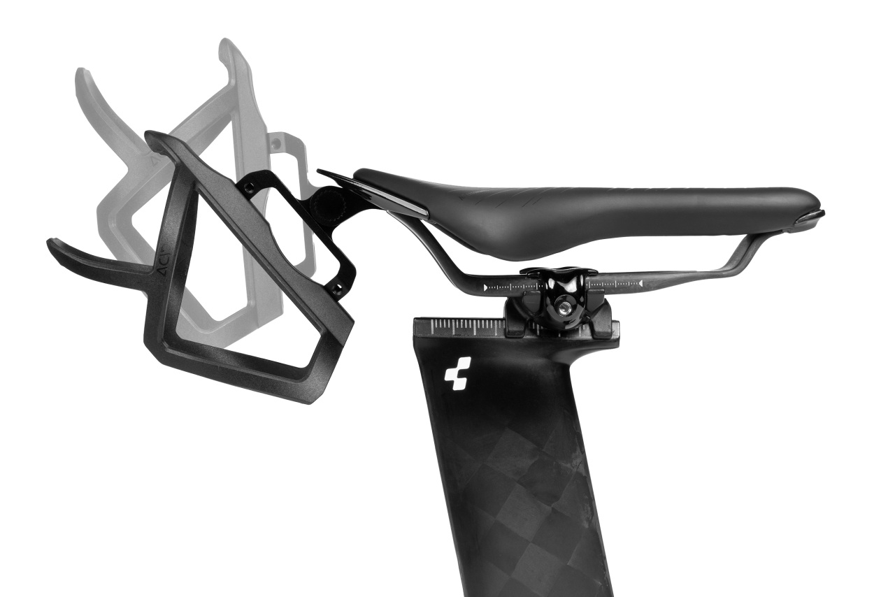 Acid Satteladapter SILink Axial für Fahrradflaschenhalter schwarz