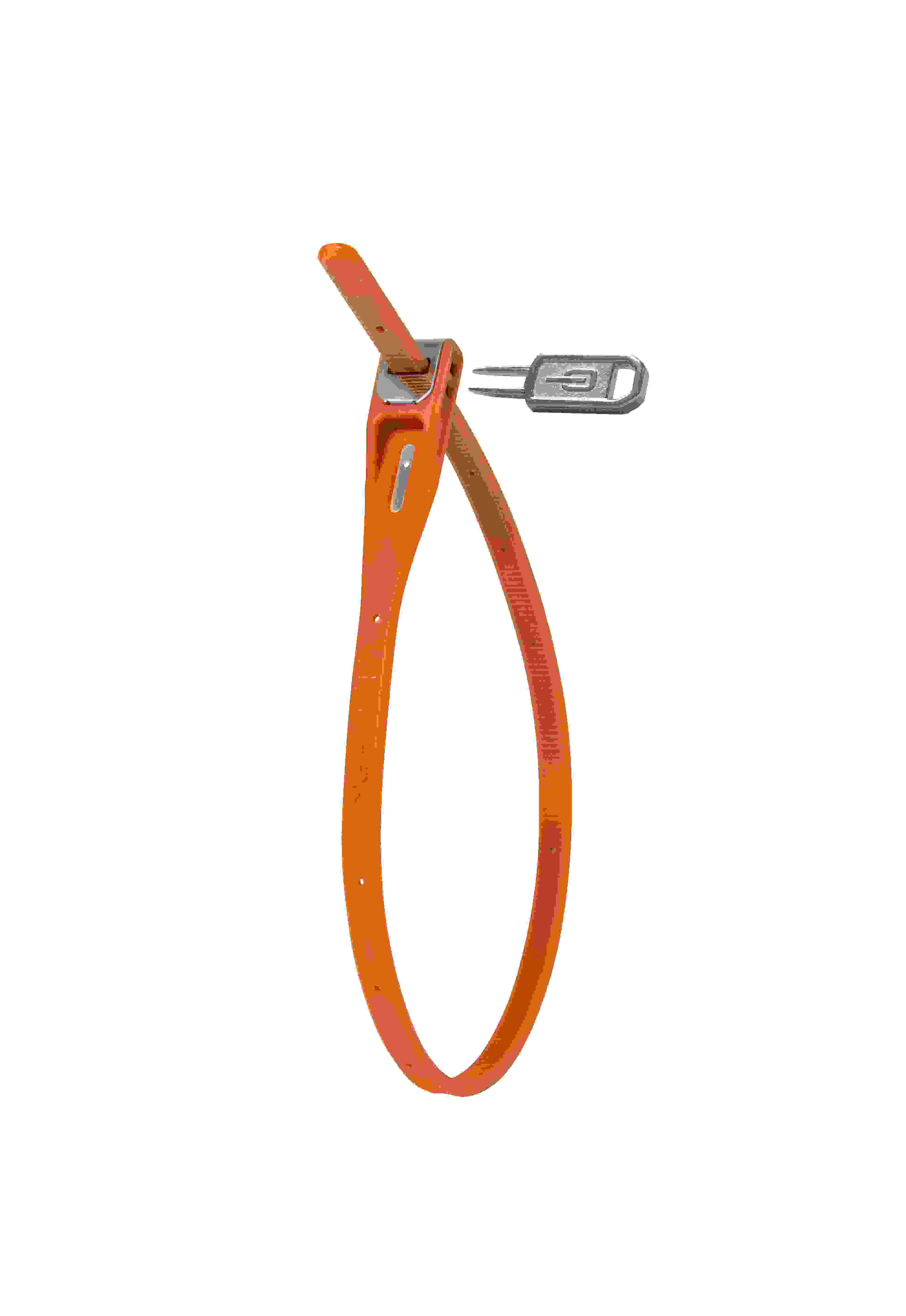 Hiplok Z Lok 40cm Fahrrad Kabelbinderschloss orange