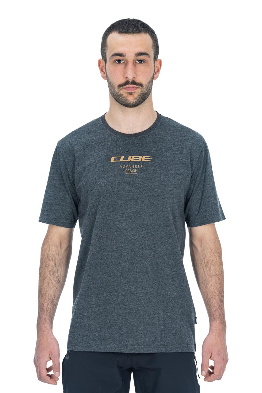 Cube Advanced Freizeit T-Shirt grau 2027