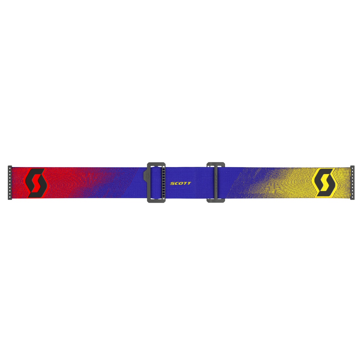 Scott Prospect 2.0 MX Goggle Cross/MTB Brille rot/gelb/grün chrom works