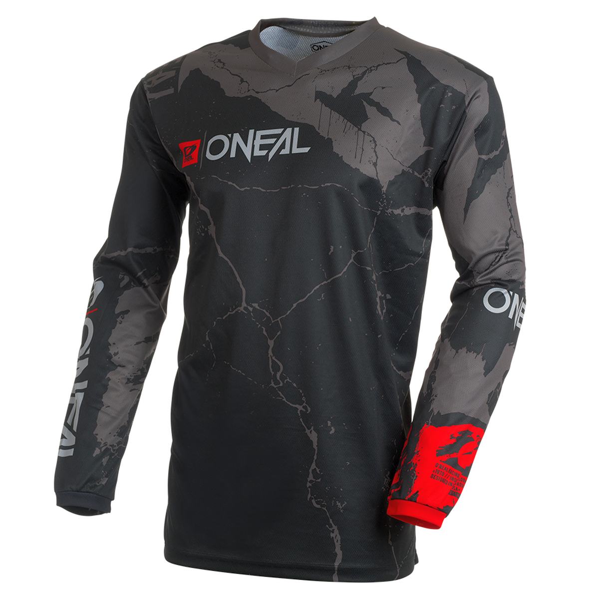 O'Neal Element Acid Motocross Jersey langarm schwarz/grau 2027