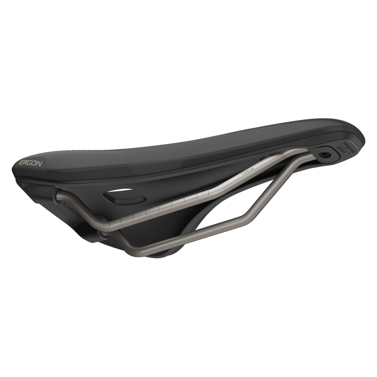 Ergon SR Allroad Comp Men ergonomischer Gravel / Rennrad Fahrrad Sattel schwarz
