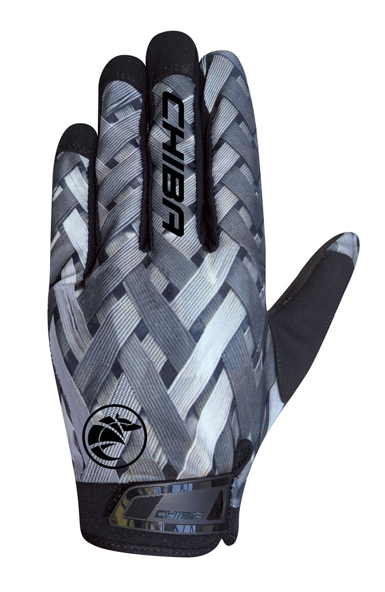 Chiba Elements Youth Kinder Fahrrad Handschuhe lang grau 2027