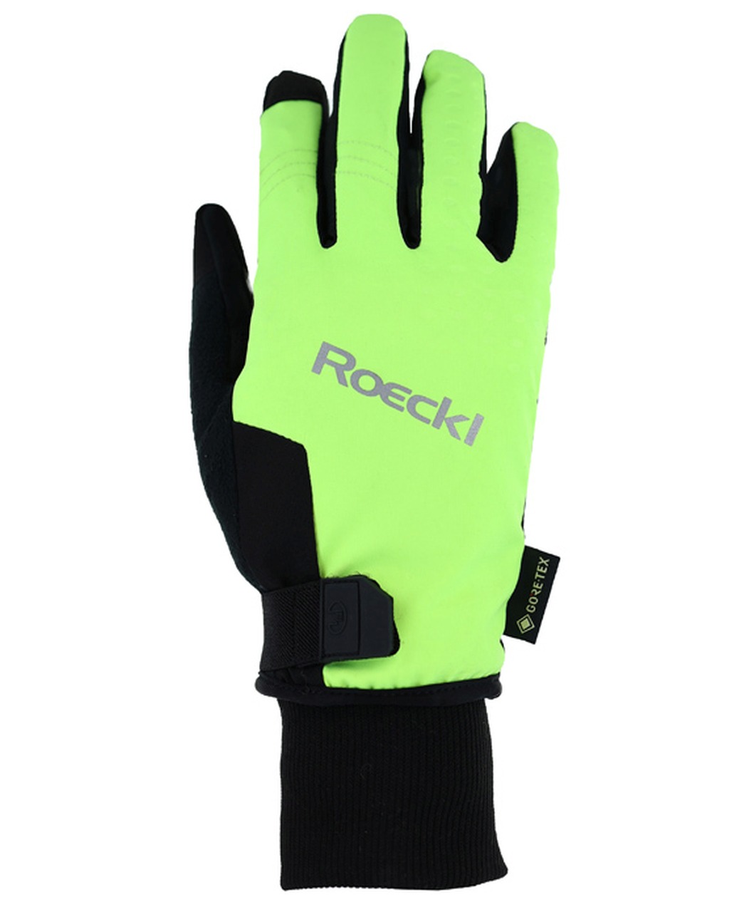 Roeckl Rocca 2 GTX Winter Fahrrad Handschuhe lang fluo gelb 2024
