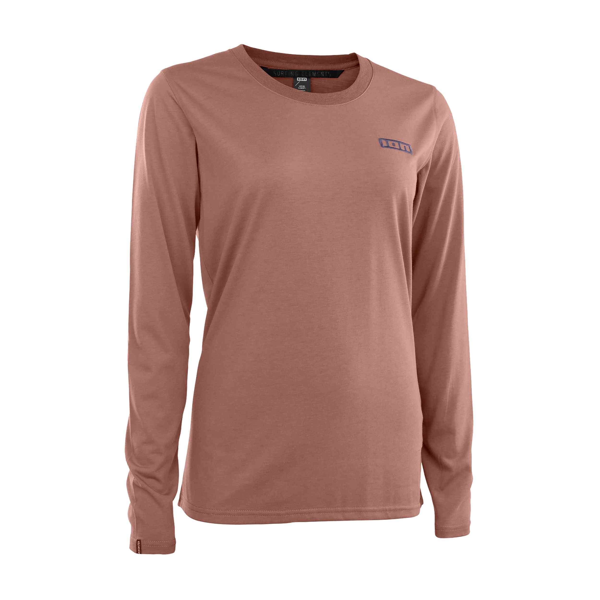 Ion S Logo DR Damen Fahrrad Trikot lang amber rot 2024