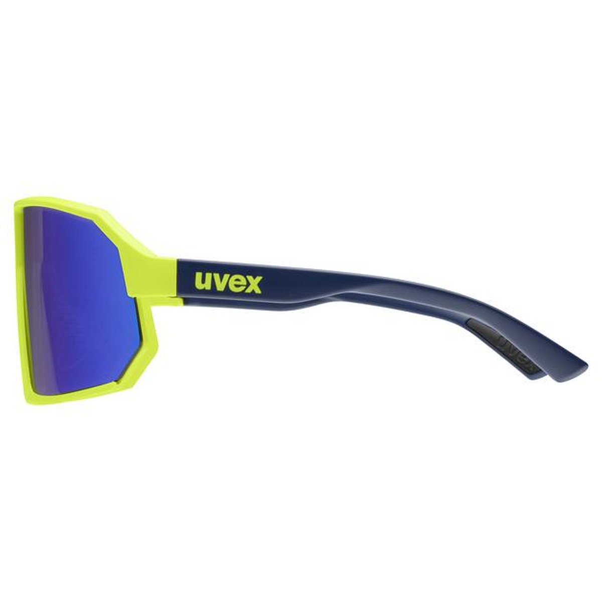 Uvex Sportstyle 237 Fahrrad / Sport Brille gelb/mirror blau