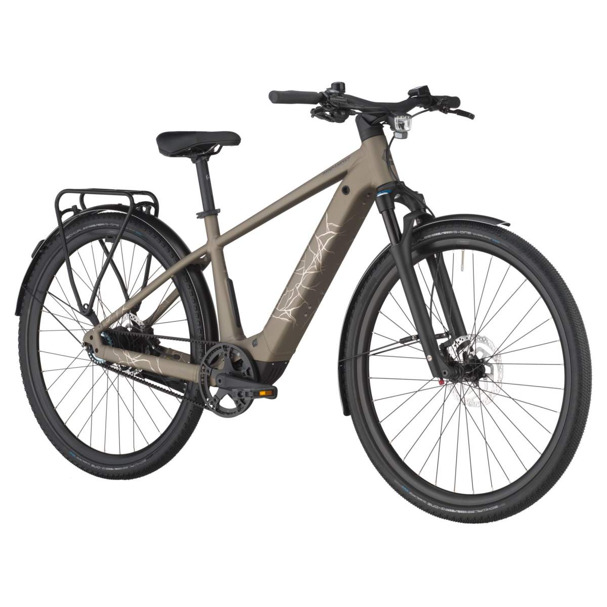 Bergamont Helix 10 Belt E-Bike Trekking Pedelec matt beige 2026