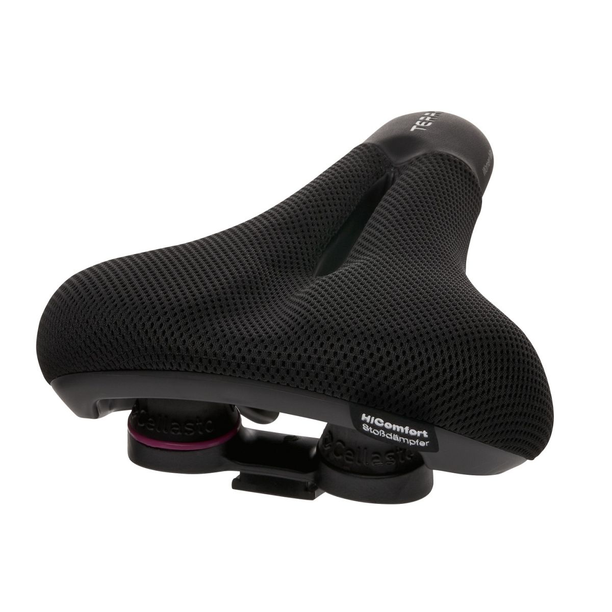 Terry Fisio Climavent Gel Max Comfort Damen Trekking Fahrrad Sattel schwarz
