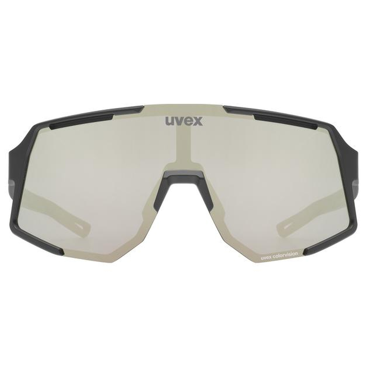 uvex Sequenze CV Fahrrad / Sport Brille matt schwarz/mirror silberfarben 2027