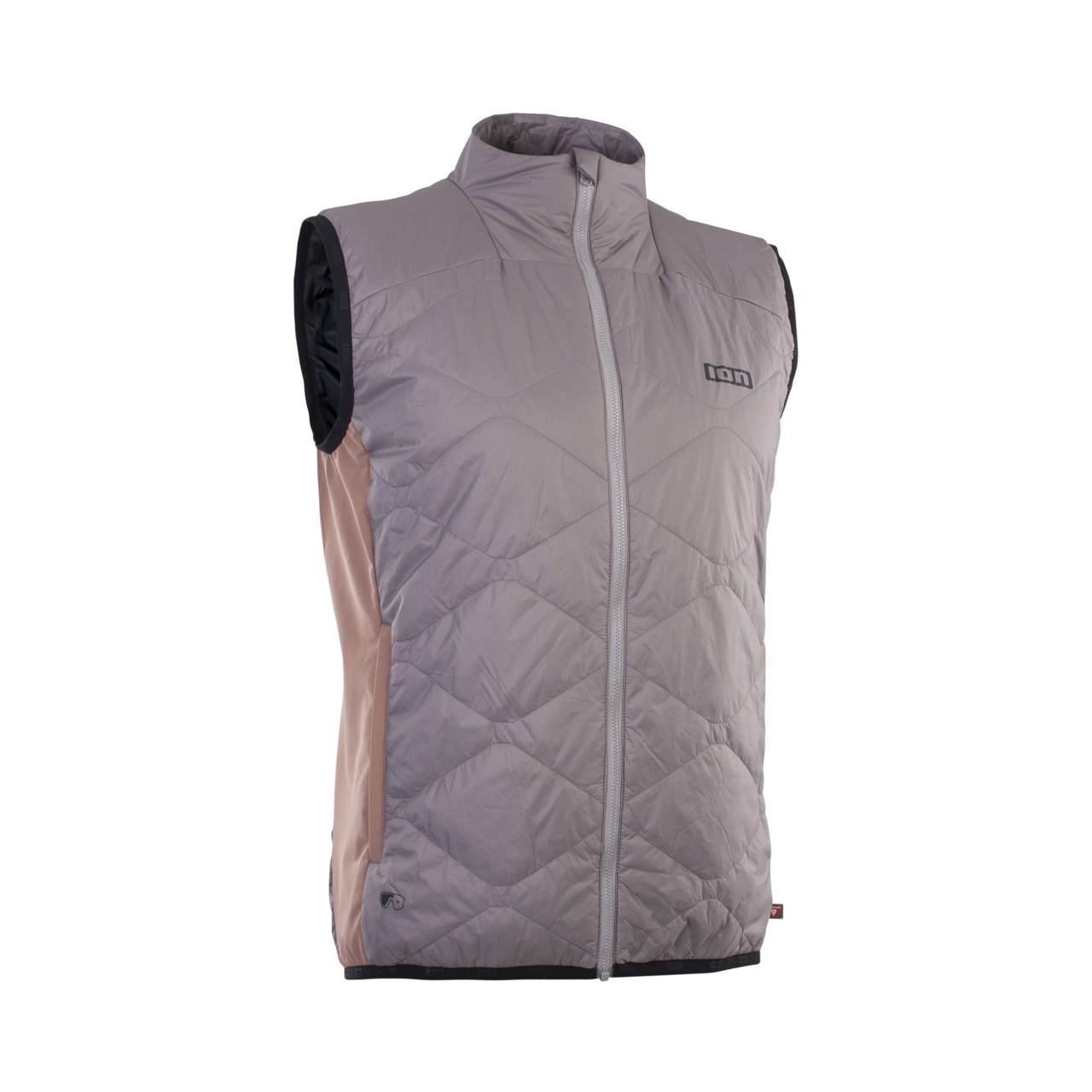 Ion Shelter Hybrid Padded Fahrrad Windweste shark grau 2023