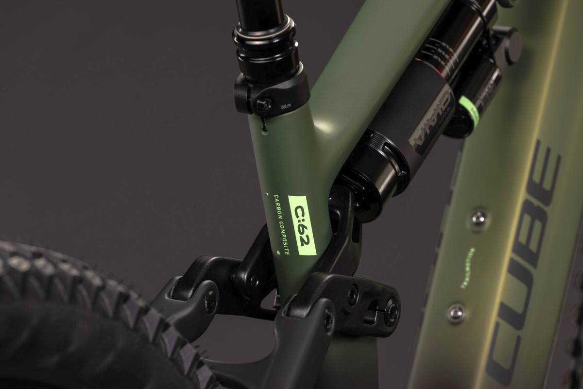 Cube AMS Hybrid 177 C:62 TM 600X 29'' Carbon E-Bike MTB Pedelec reedgreen/gills 2027