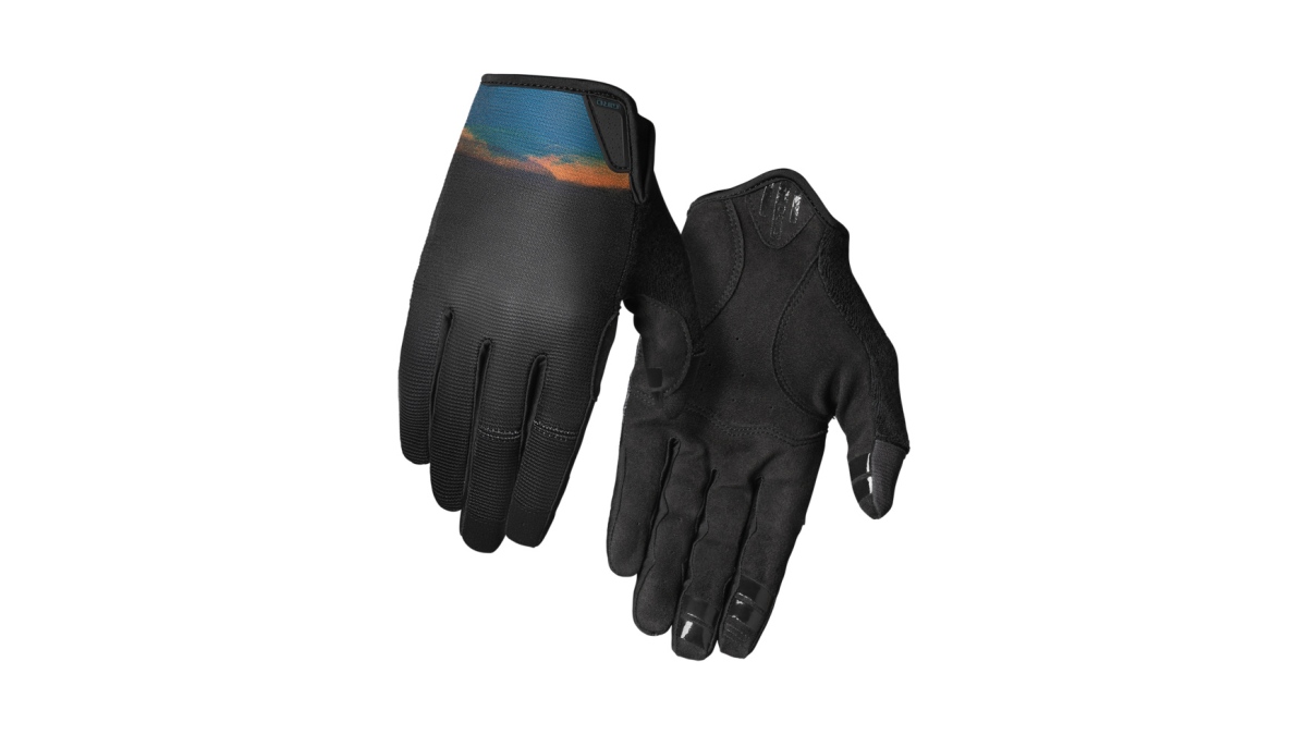 Giro DND Fahrrad Handschuhe lang schwarz/blau 2025
