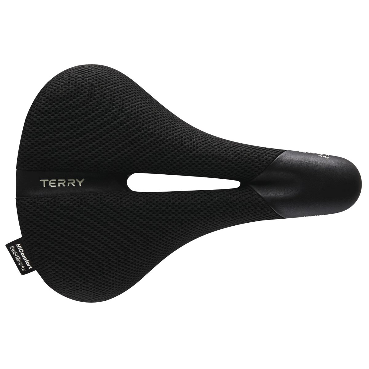 Terry Fisio Climavent Gel Max Comfort Herren Trekking Fahrrad Sattel schwarz