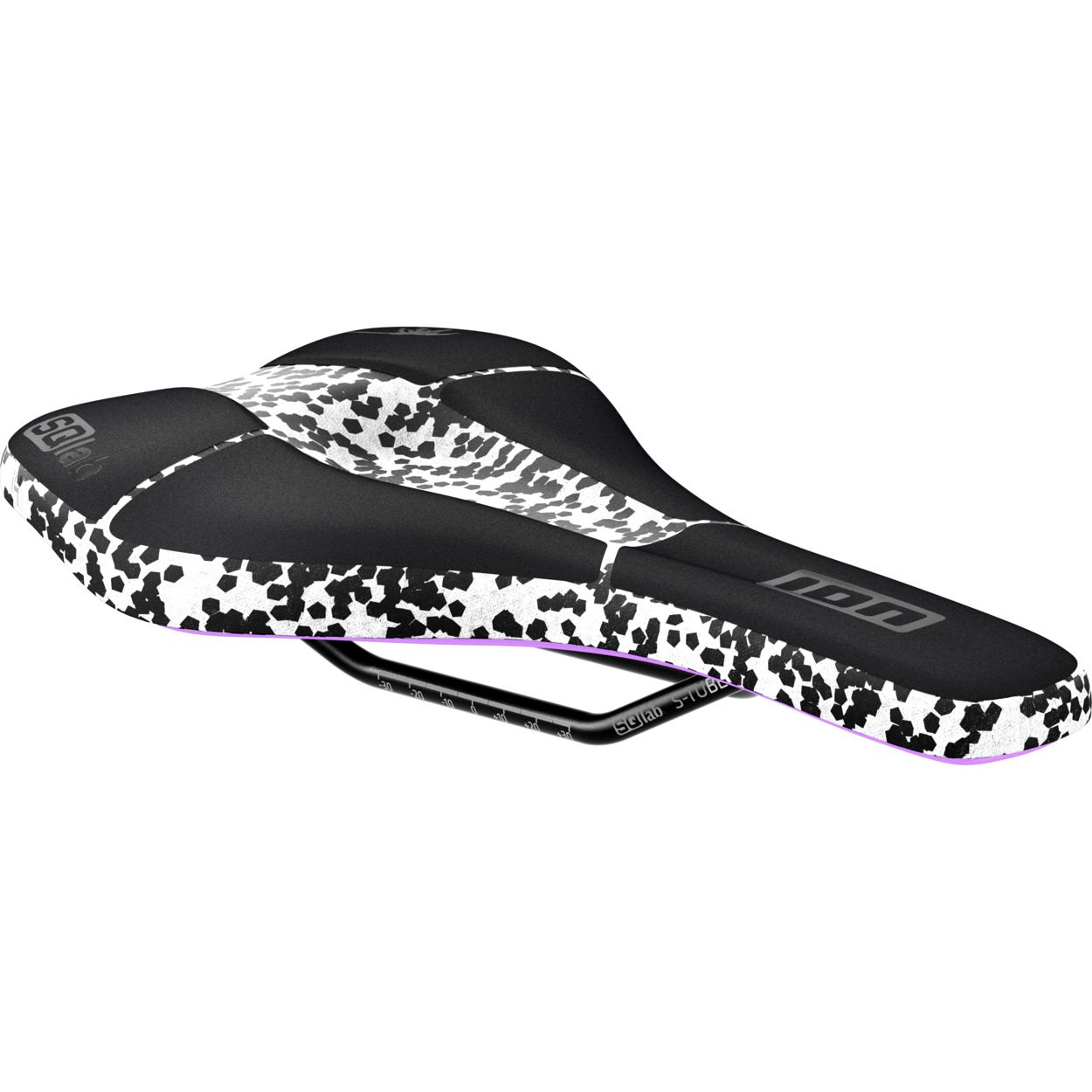 SQlab ClipOn 611 Infinergy Ergowave active 2.1 ltd. ION MTB Fahrradsattel schwarz/weiß