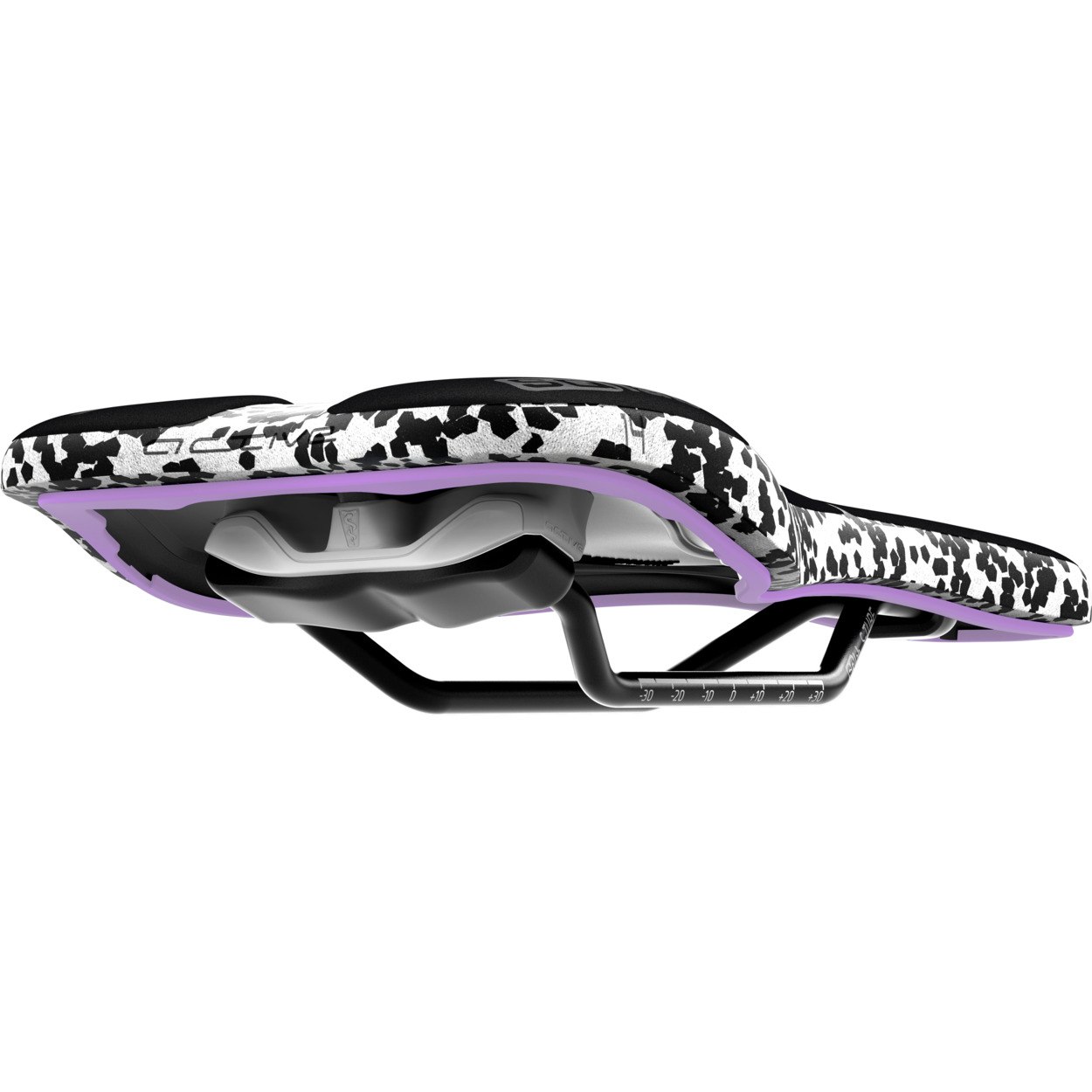 SQlab ClipOn 611 Infinergy Ergowave active 2.1 ltd. ION MTB Fahrradsattel schwarz/weiß