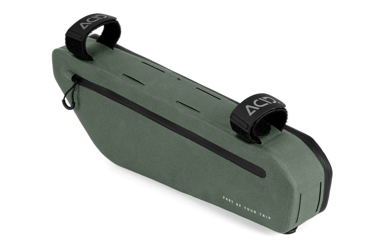 Acid Pack Pro 2 Bikepacker Fahrrad Rahmentasche grün